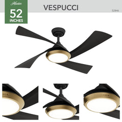 Vespucci Outdoor with LED Light 52 inch