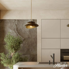 Hiro 1 Light Large 14 Inch Pendant