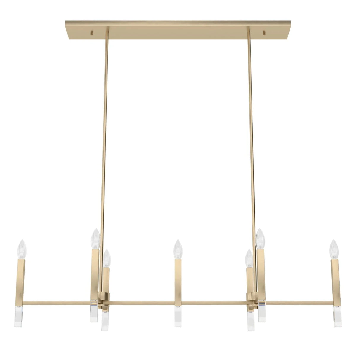 Sunjai 7 Light Linear Chandelier