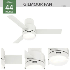 Gilmour Indoor/Outdoor with LED Light 44 inch