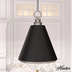 Klein 1 Light Metal 13 inch Pendant