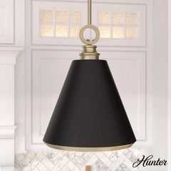 Klein 1 Light Metal 13 inch Pendant