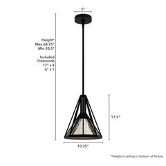 Rafner Small Pendant