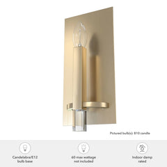 Sunjai 1 Light Wall Sconce