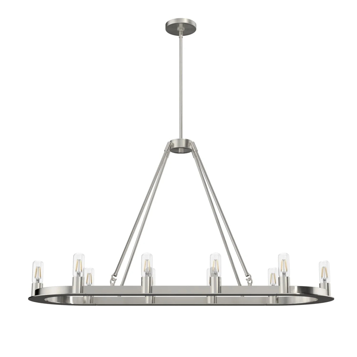 Saddlewood 10 Light Linear Chandelier