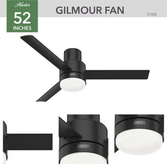 Gilmour Outdoor with LED Light 52 inch
