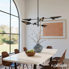 Merian 6 Light Large 60 Inch Chandelier