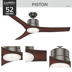 Piston Outdoor with LED Light 52 inch