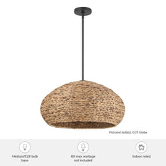 Cambria 3 Light Extra Large 24 Inch Pendant
