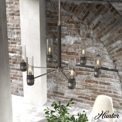 River Mill 6 Light Chandelier