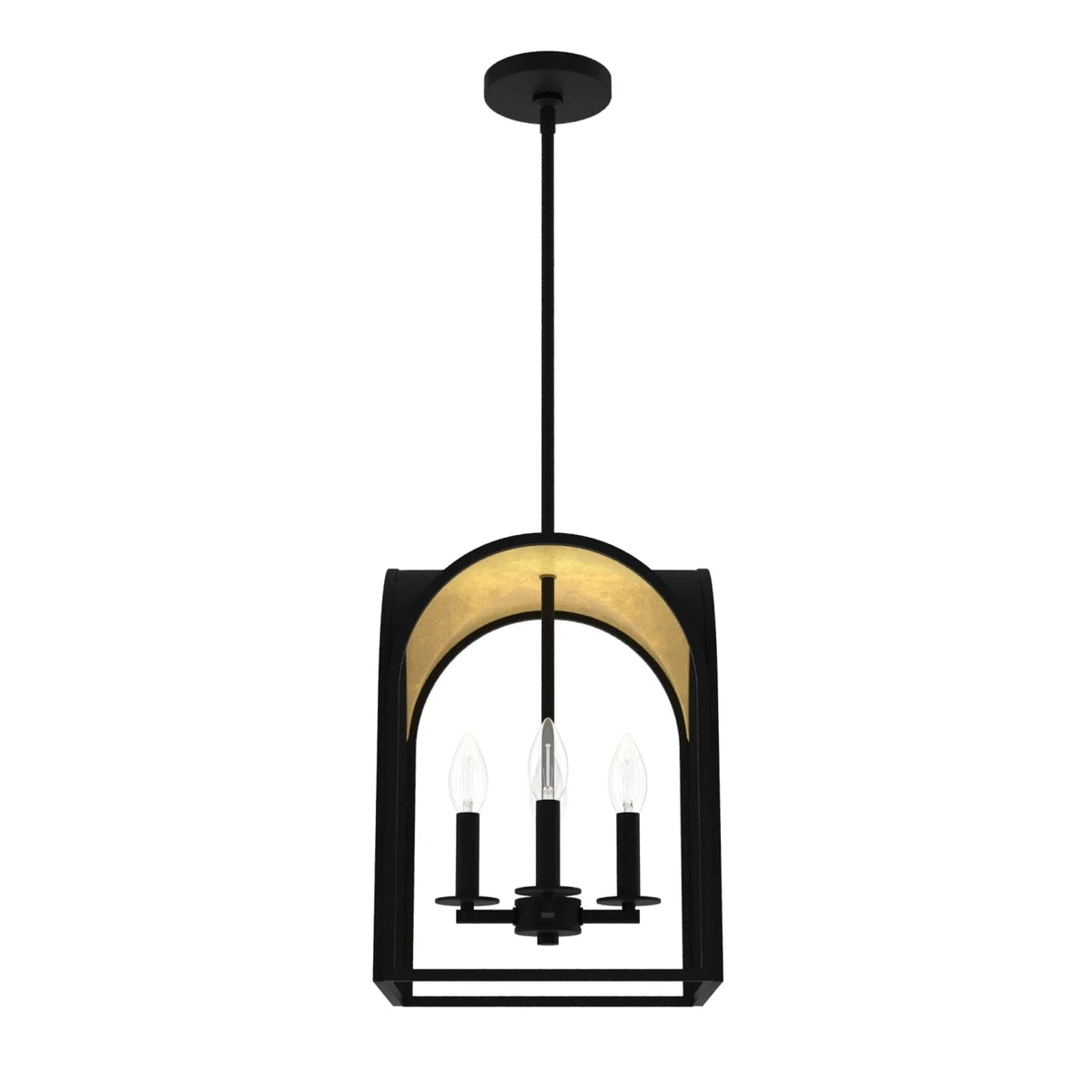 Dukestown 4 Light Lantern Pendant 12 inch