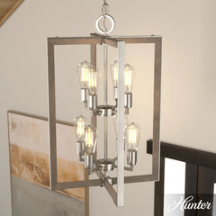 Woodburn 8 Light 18 Inch Foyer Pendant