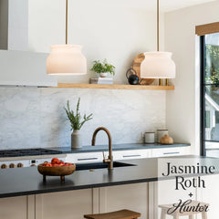 Harlowe Jasmine Roth 1 Light Medium 14 Inch Pendant