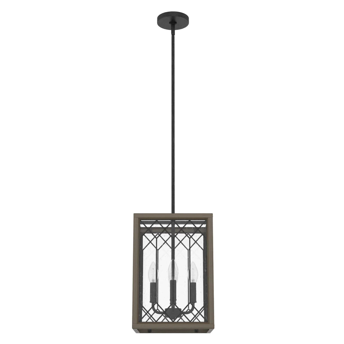Chevron 4 Light Lantern 11 inch