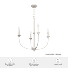 Southcrest Chandelier 4 Light 26 inch