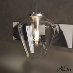 1 Light Medium 12 Inch Pendant