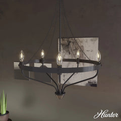 Merlin 5 Light Chandelier