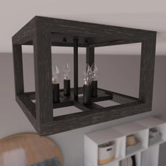Squire Manor 4 Light Flush Mount