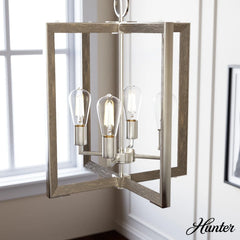 Woodburn 4 Light 18 Inch Foyer Pendant