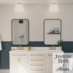 Harlowe Jasmine Roth 1 Light Large 14 Inch Flush Mount