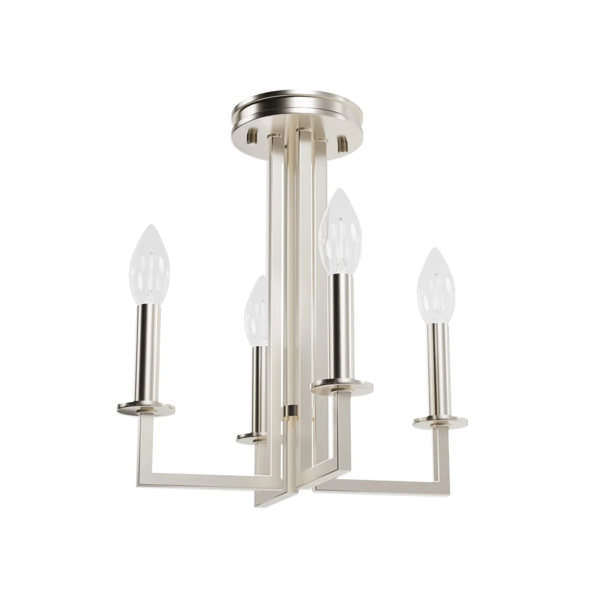 4 Light Bearden Semi-Flush Mount