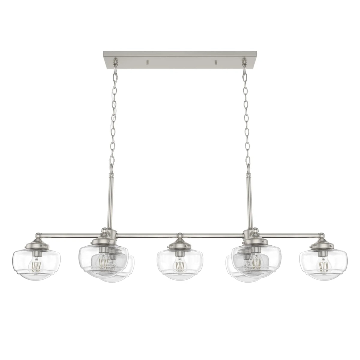 Saddle Creek 7 Light Linear Chandelier