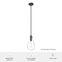 Lundin Pendant 1 Light 7 inch