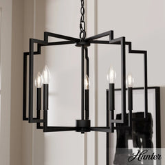 5 Light Medium 24 Inch Chandelier