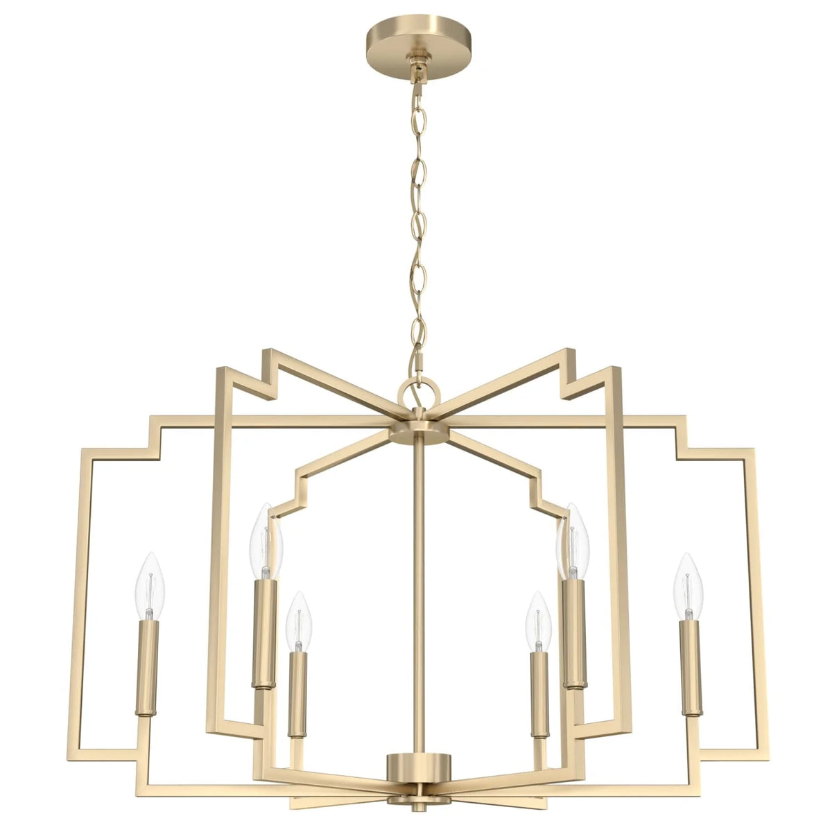 Zoanne 6 Light Chandelier 30 Inch