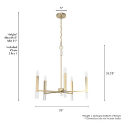 Sunjai 5 Light Chandelier
