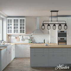 Starklake 5 Light Linear Chandelier