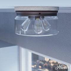 Devon Park 3 Light Flush Mount