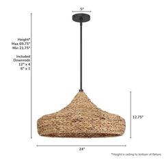 Cambria 3 Light Extra Large Pendant