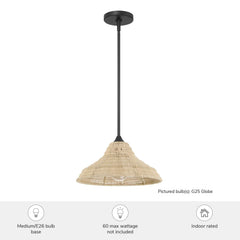 Agoura 1 Light Medium 14 Inch Pendant