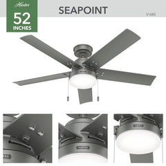 Sea Point Outdoor with LED Light 52 inch