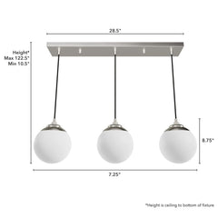 Hepburn 3 Light Linear Cluster