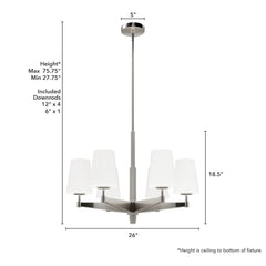 Nolita 6 Light chandelier
