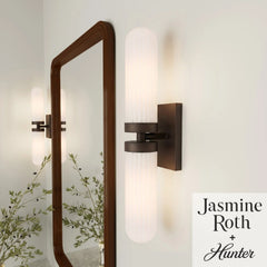 Beverly Glen Jasmine Roth 2 Light Medium 24 Inch Bath Vanity Sconce