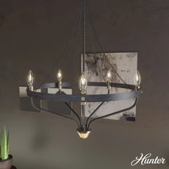 Merlin 5 Light Chandelier