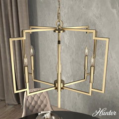Zoanne 6 Light Chandelier 24 Inch