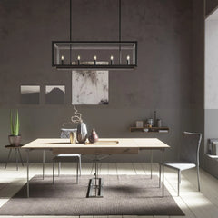 Squire Manor 5 Light Linear Chandelier