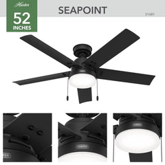Sea Point Outdoor with LED Light 52 inch
