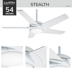 Stealth DC with LED Light 54 inch