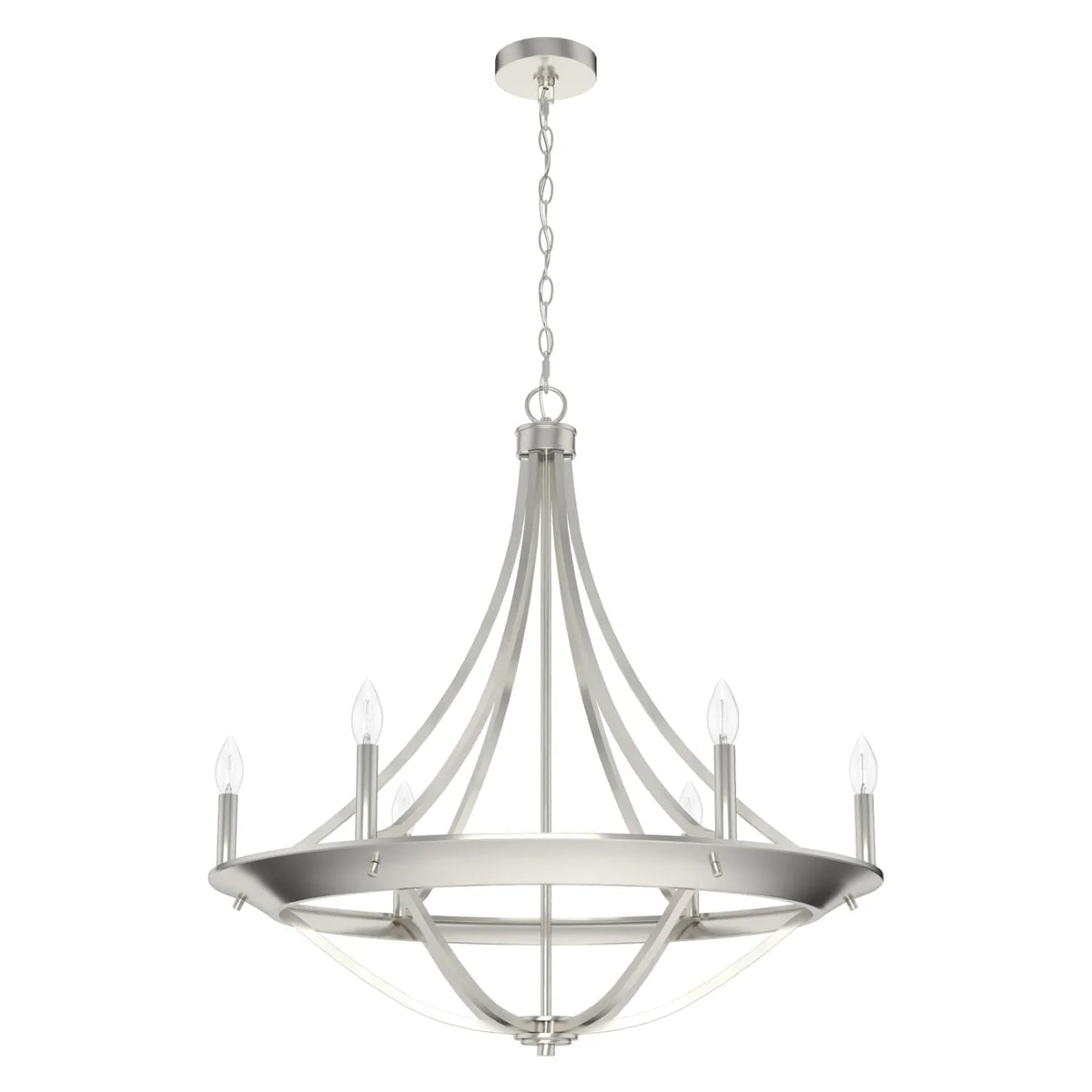 Perch Point 6 Light Chandelier