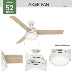 Aker with LED Light 52 inch
