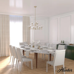Xidane 9 Light 2 Tier Chandelier
