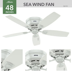 Sea Wind Outdoor Low Profile 48 inch