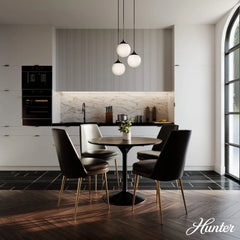 Hepburn 3 Light Round Cluster