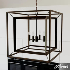Doherty 4 Light Chandelier 24 inch