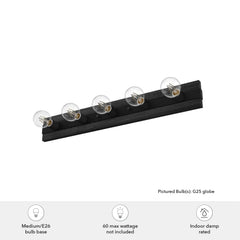 Donelson 5 Light Vanity